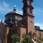 Color image of the exterior of St. Mary’s Orthodox Cathedral in Minneapolis. Photographed by Paul Nelson on June 10, 2014.