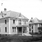 Photograph of professors’ homes on St. Olaf Avenue