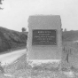 Photograph of stone monument at Vicksburg National Military Park honoring the Fifth Minnesota