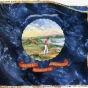 The Great Seal of Minnesota’s central image on the battle flag of the Fifth Minnesota 