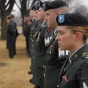 Color image of a Red Bull firing squad, 2006.