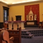 Color image of the Interior of Our Lady of Lourdes Catholic Church, 27 Prince Street, Minneapolis. Photograph by Wikimedia user Jonathunder, March 1, 2015.