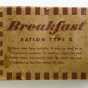 Photograph of the front of a World War II K-ration issued to a Minnesota soldier