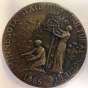 Minnesota State Horticultural Society bronze medal awarded to Professor W. H. Alderman, University of Minnesota, for advancing the art and science of fruit growing and leadership in all horticultural activities, 2016. Photographed by Mary Laine