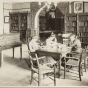 Students in library, Mankato Normal School