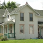 Color image of the first home built in Hanover, 2010.