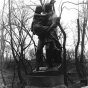 Hiawatha statue and tablet, Minnehaha Park, Minneapolis