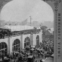 Laying the cornerstone of the Exposition Building, Minneapolis