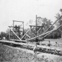 Laying track near Detroit Lakes