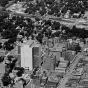 Aerial view, Mayo Clinic and surrounding area, Rochester