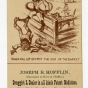 Business trade Card for Joseph R. Hofflin, Druggist and Dealer in Patent Medicines featuring the theft of a watermelon, Minneapolis, Minnesota. Created between 1880 and 1910.