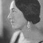 Black and white photograph of Maud Hart Lovelace, Minnesota author, c.1928.