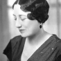 Black and white photograph of Maud Hart Lovelace, c.1931.