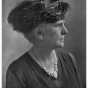 Black and white photograph of Clara H. Ueland, 1918.