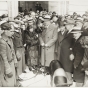 Photograph of Governor Floyd B. Olson with Governor Clyde Herring