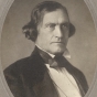 Black and white photograph of Joseph Renshaw Brown, c.1863. Photograph by Hirsch Brothers.