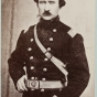 Photograph of Alexander Wilkin in his military uniform, c. 1863.