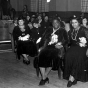 Black and white photograph of I. Myrtle Carden with Mary McLeod Bethune, ca. 1930.