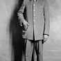 Black and white photograph of Pullman porter Wade Hamilton, c.1920. 