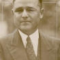 Black and white photograph of St. Paul underworld boss and bootlegger Leon Gleckman, c.1935. 