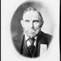 Black and white photograph of John S. Harris of La Crescent. Founding member of the Minnesota State Horticultural Society, 1895.