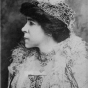 Black and white photograph of Amanda Lyles, ca. 1913.