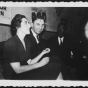 Irene Paull, Joe Paszak, and unidentified person