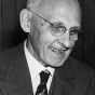 Black and white photograph of Edward Foote Waite, c.1945.