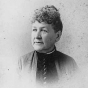 Black and white photograph of Katherine McCaffrey Donnelly, wife of Ignatius Donnelly, 1888.