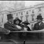 Governor Joseph A. A. Burnquist and Mary Louise Burnquist, with President Woodrow Wilson and Edith Wilson, 1919.  
