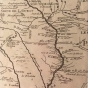 Detail of a map of land claimed by France for King Louis XV