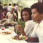 Oromo immigrants and refugees at a social gathering