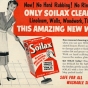 Color scan of a Soilax advertisement, 1953.