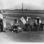 Workers on strike at the Twin Cities Army Ammunition Plant 