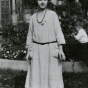 Black and white photograph of Dorothy Molter at her eighth grade graduation, Chicago, Illinois, ca. 1920.