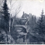 Postcard of Glensheen from the lake, 1911. 