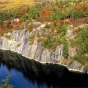 Lakeside cliffs at Grassy Bay