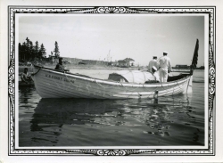 Coast Guard surf boat 