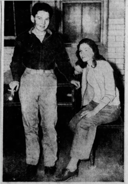 Edna Larrabee and Beulah Brunelle