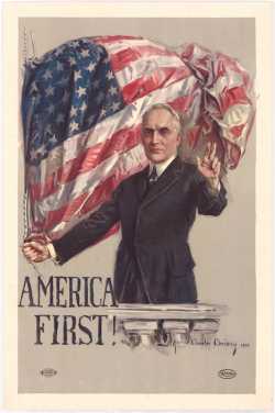 America First Association poster