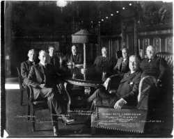 Black and white photograph of Minnesota Commission of Public Safety members, c.1918.