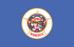 Minnesota state flag, 1983–