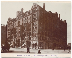 West Hotel, Fifth Street and Hennepin Avenue, Minneapolis