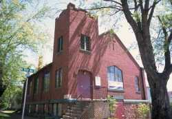 Color image of St. Mark’s African Methodist Episcopal Church, Duluth, 2001.