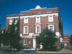 Color image of the Winona Masonic Temple, c.1998. 