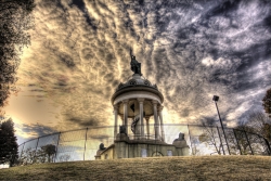 Color image of the Hermann Monument, New Ulm, 2011. Photograph by Adam C. Smith.