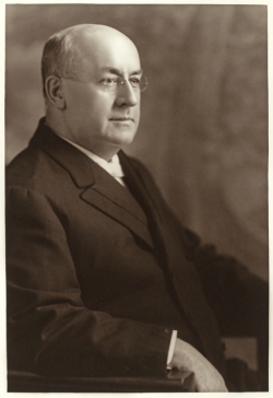 Black and white photograph of John McGee, 1918.