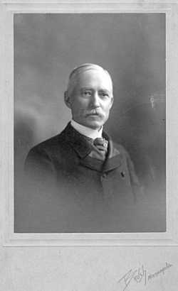 Black and white photograph of Charles M. Loring, c.1900.
