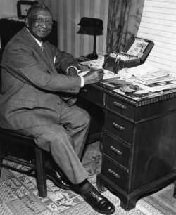 Black and white photograph of Frank Boyd, c.1951.