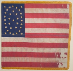 10th Minnesota national battle flag